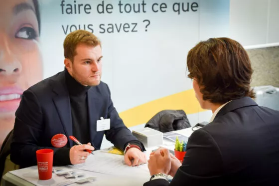 Recruteur entreprise et étudiant