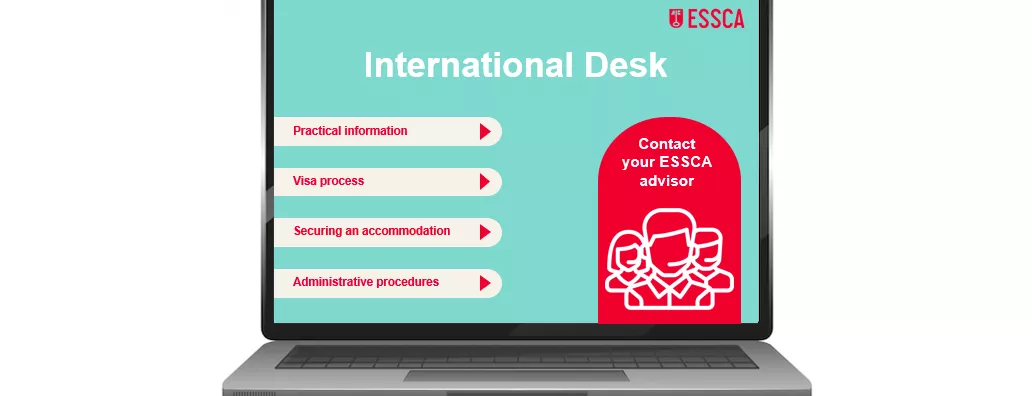 international desk en anglais